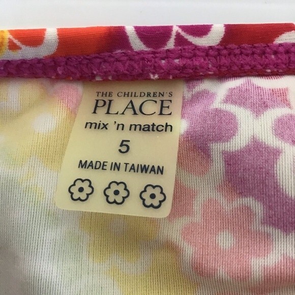Children’s Place Swim Skirt Multi Color Kids 5 - Picture 2 of 2